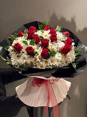 Gl ve Papatya Buketi